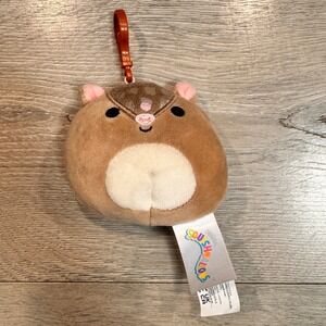 Squishmallows Armadillo Keychain Plush Toy Clip On Kawaii‎ Stuffed Animal